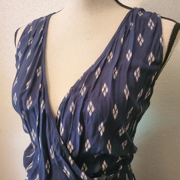 Lucky Brand Tribal Print Sleeveless Dress - Picture 3 of 10